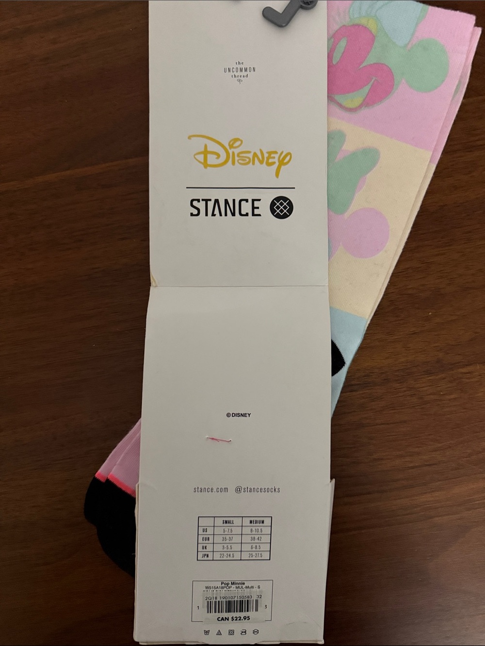 Stance Disney Minnie Socks - small - Picture 3 of 5